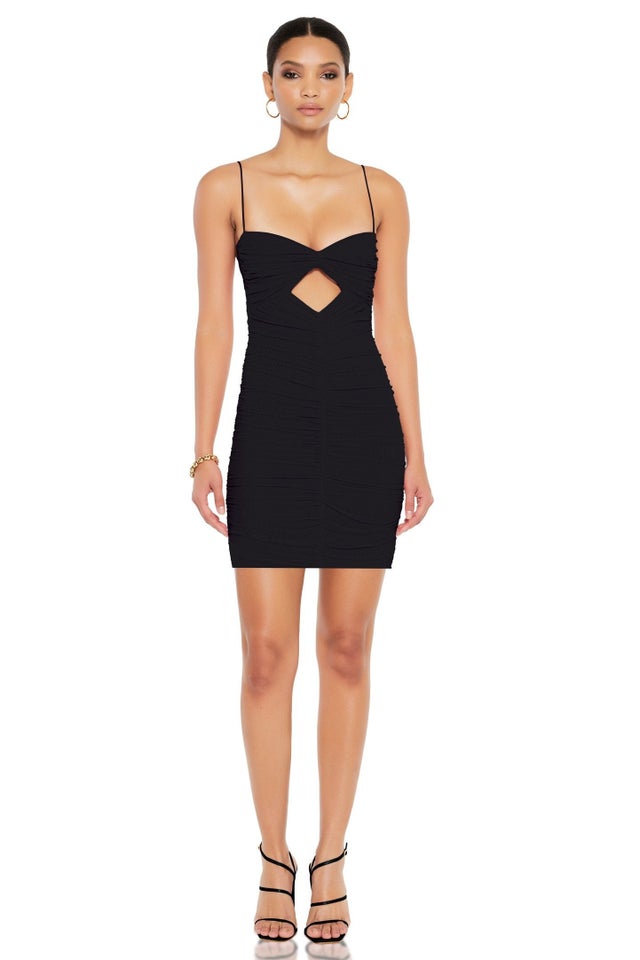 nookie monaco mini dress Nookie Dakota Mini Dress - Dove